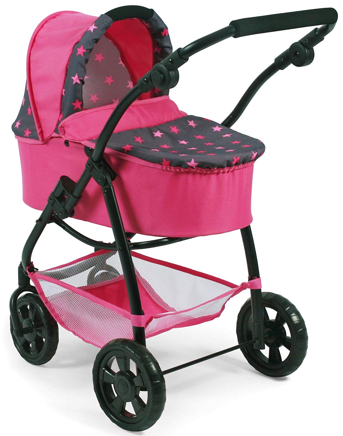 Chic Puppenwagen Kombi Emotion All-in Sternchen pink 637.82