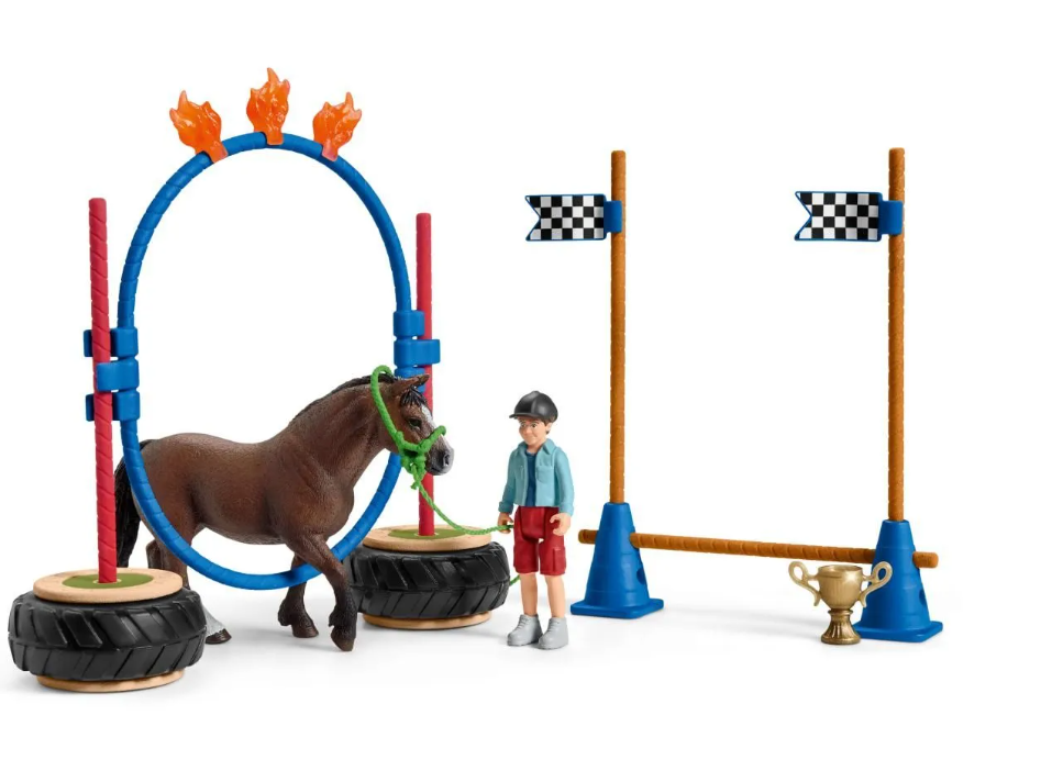 Schleich Pony Agility Rennen 42482