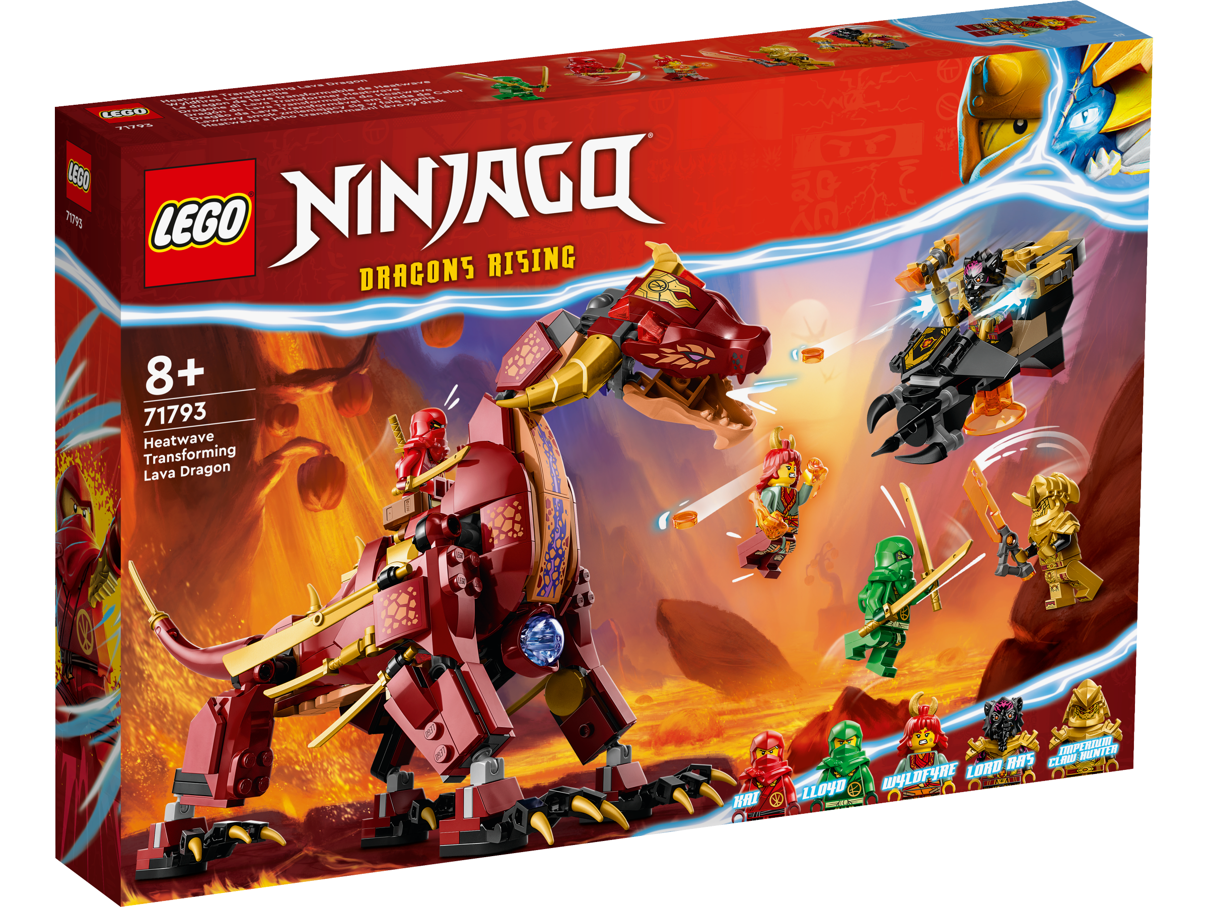 LEGO Ninjago Wyldfires Lavadrache 71793