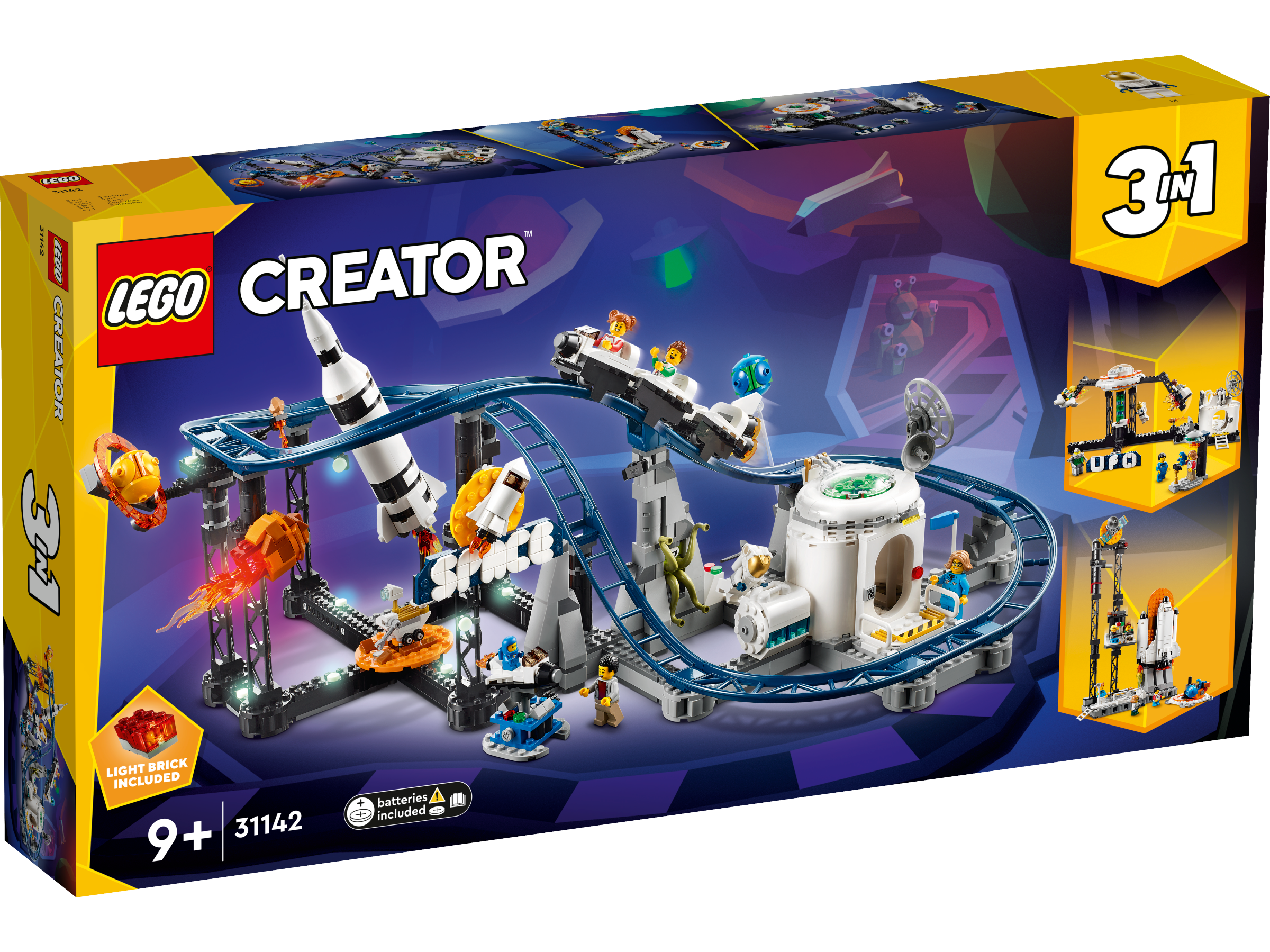 LEGO Creator Weltraum-Achterbahn 31142