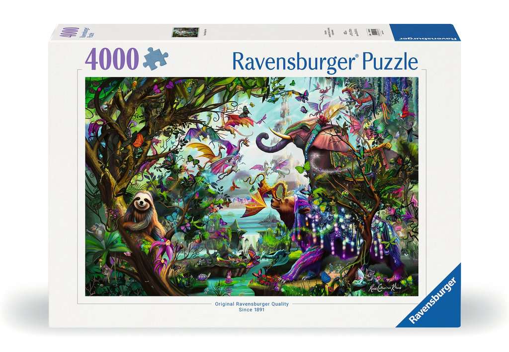 Puzzle 4000 Teile Drachen der Tropen