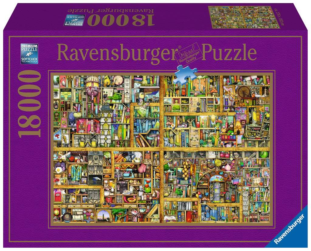 Puzzle 18000 Magisches Bücherregal XXL 17.825