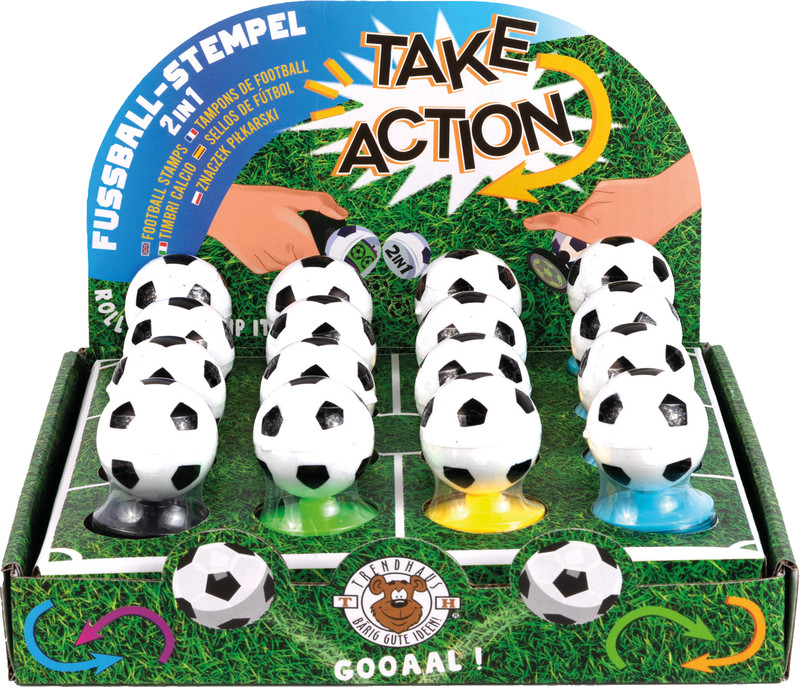 Fussball Stempel 2in1