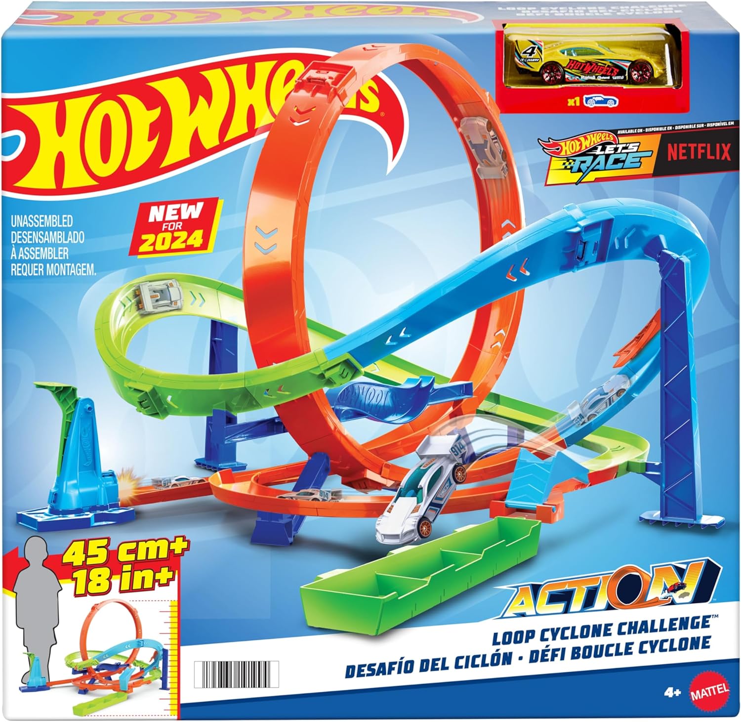 Hot Wheels Action Hyper Loop Extreme