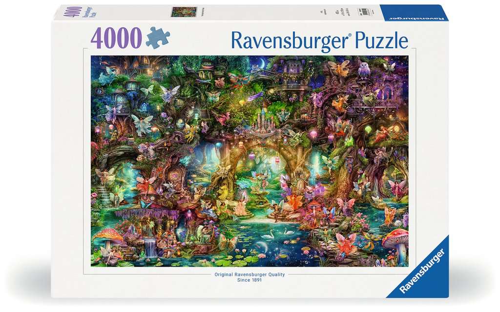 Puzzle 4000 Teile Verborgene Feenwelt