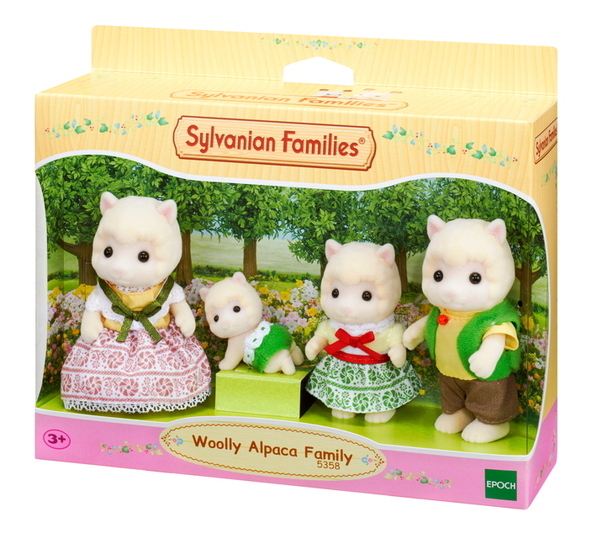 Sylvanian Families Alpaka Familie Wollig 5358