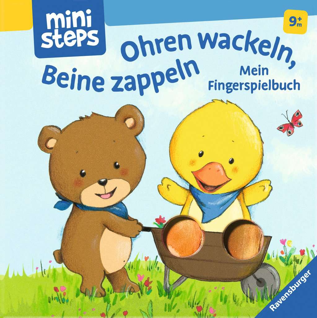 Ministeps Ohren wackeln, Beine zappeln