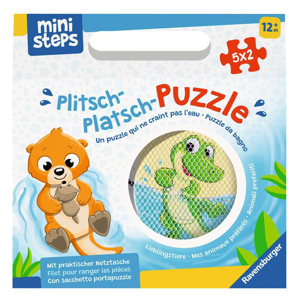 Mini steps Plitsch-Platsch-Puzzle Lieblingstiere 04.589