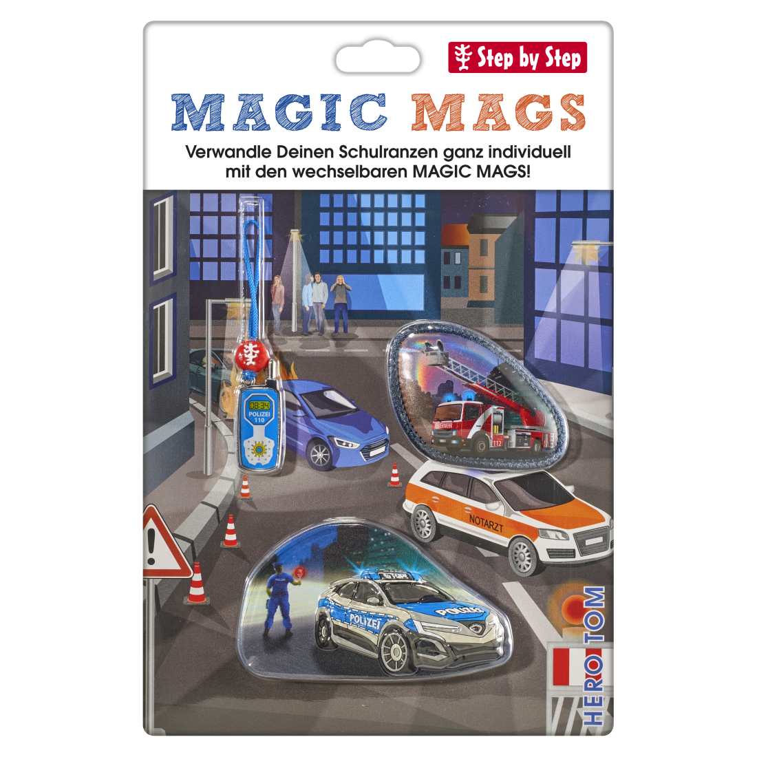 Step by Step Magic Mags Hero Tom