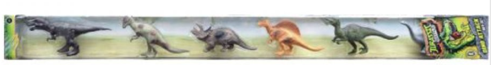 Jurassic World Dino Attack 6er Set