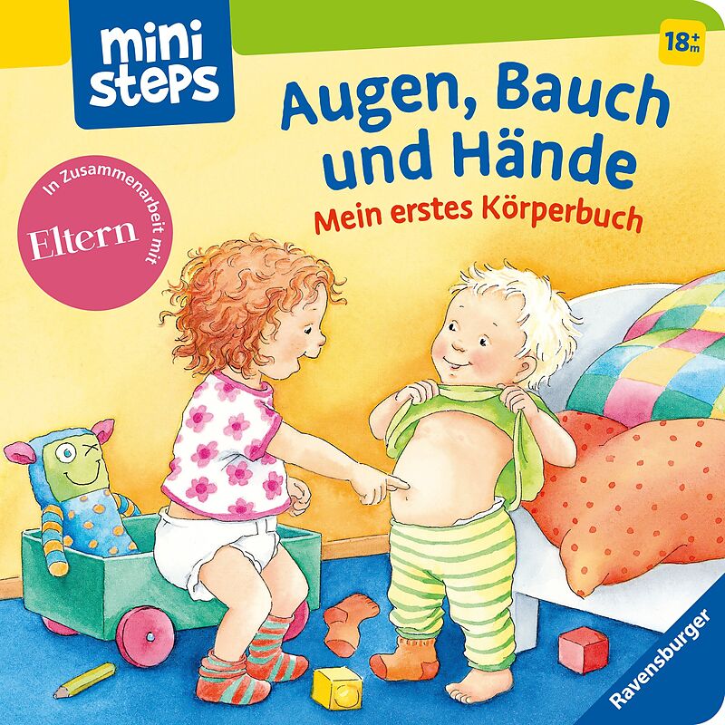 Ministeps Augen, Bauch und Hände