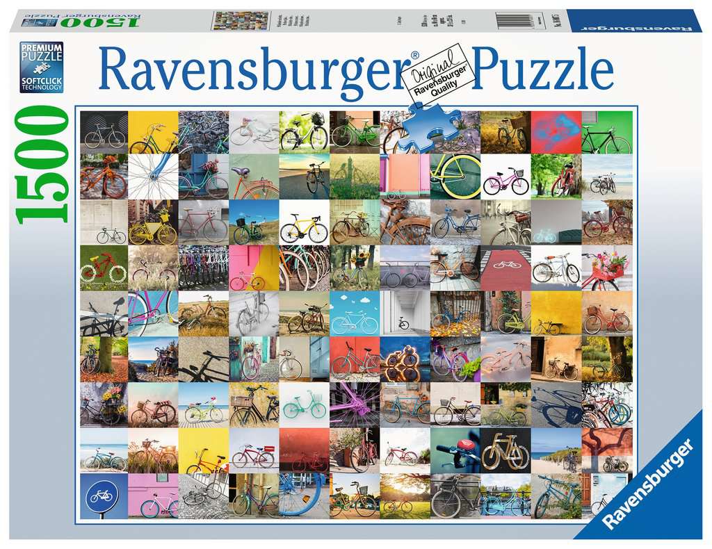 Puzzle 1500 Teile 99 Fahrräder und mehr 00.016.007