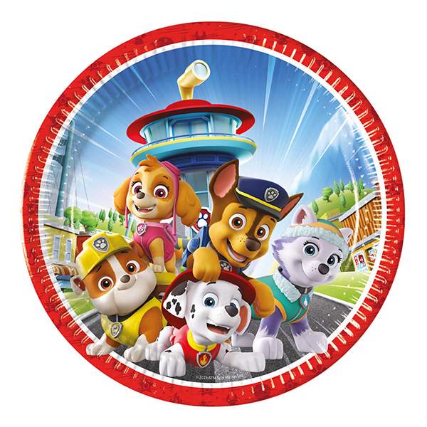 Paw Patrol Kartonteller 8 Stück