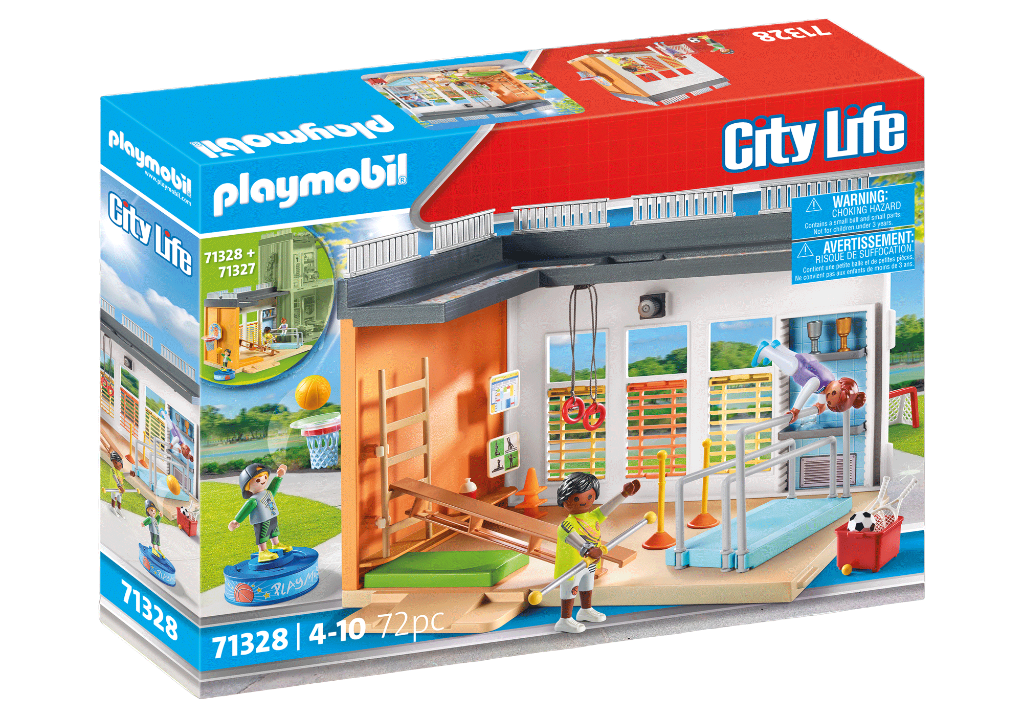 PLAYMOBIL Anbau Turnhalle 71328