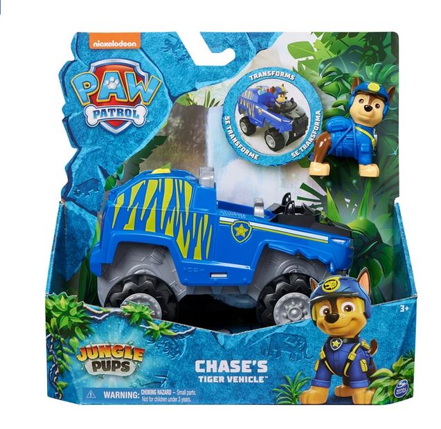 Paw Patrol Jungle Pups Chase Tiger Vehicle