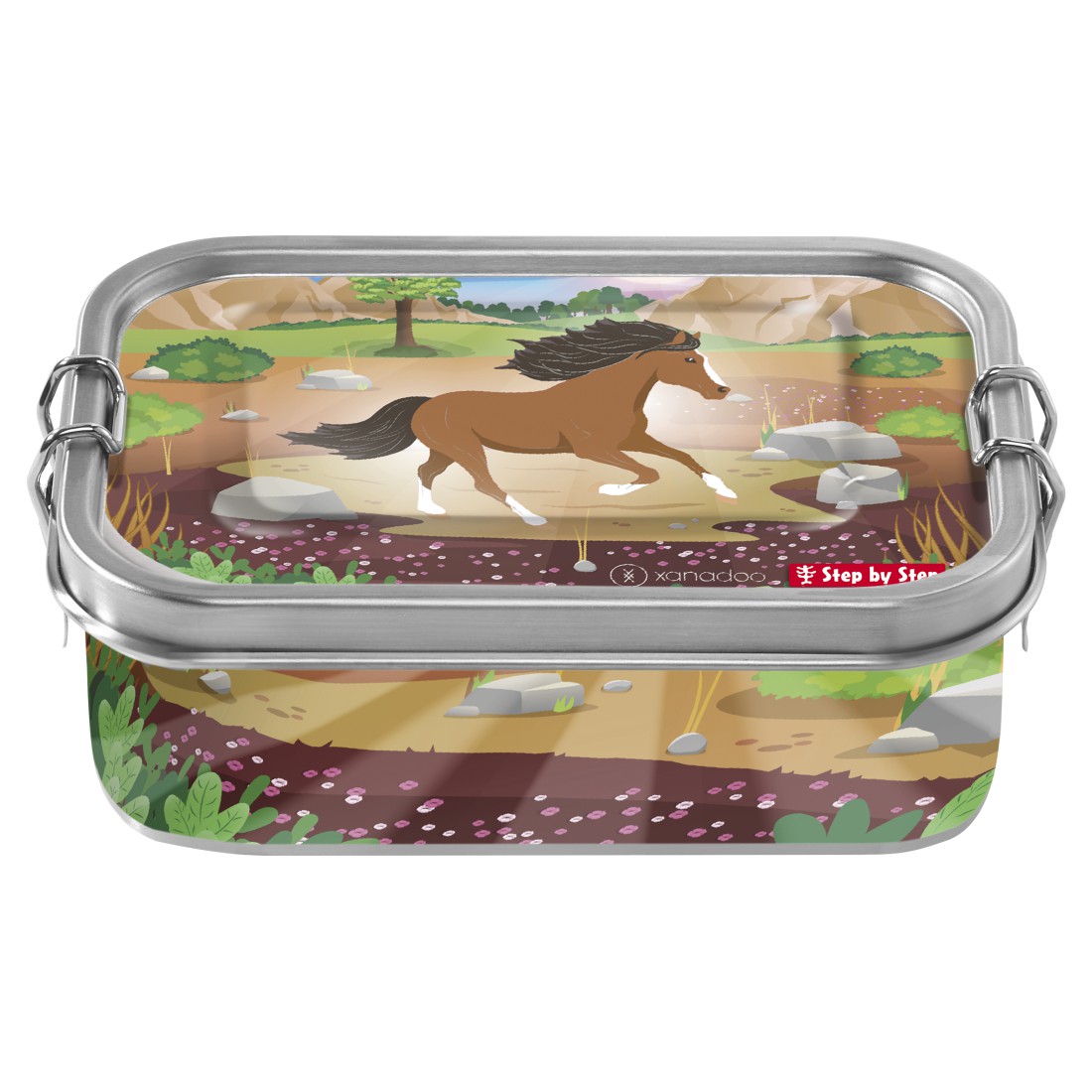 Step by Step Edelstahl-Lunchbox Wild Horse Ronja