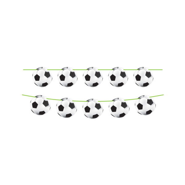 Wimpelkette Fussball 10 Meter