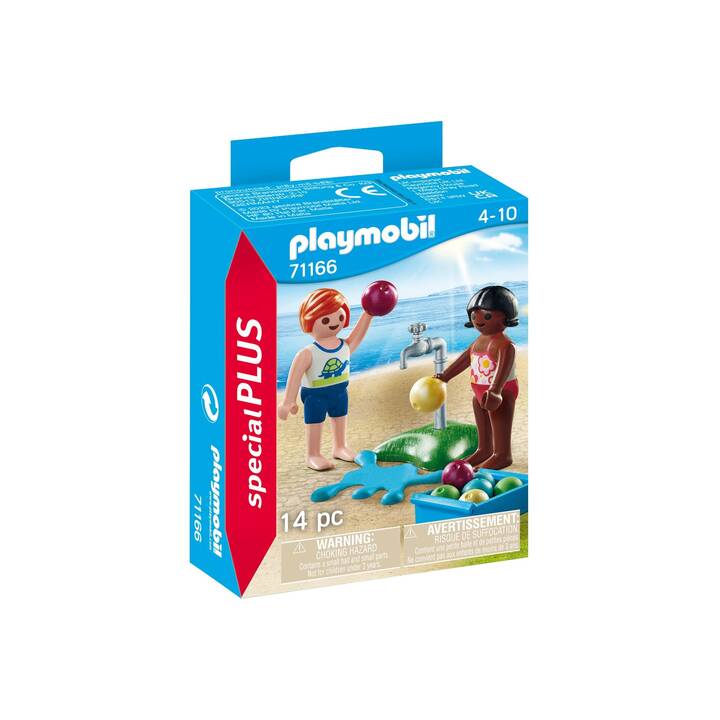 PLAYMOBIL Kinder mit Wasserballons 71166