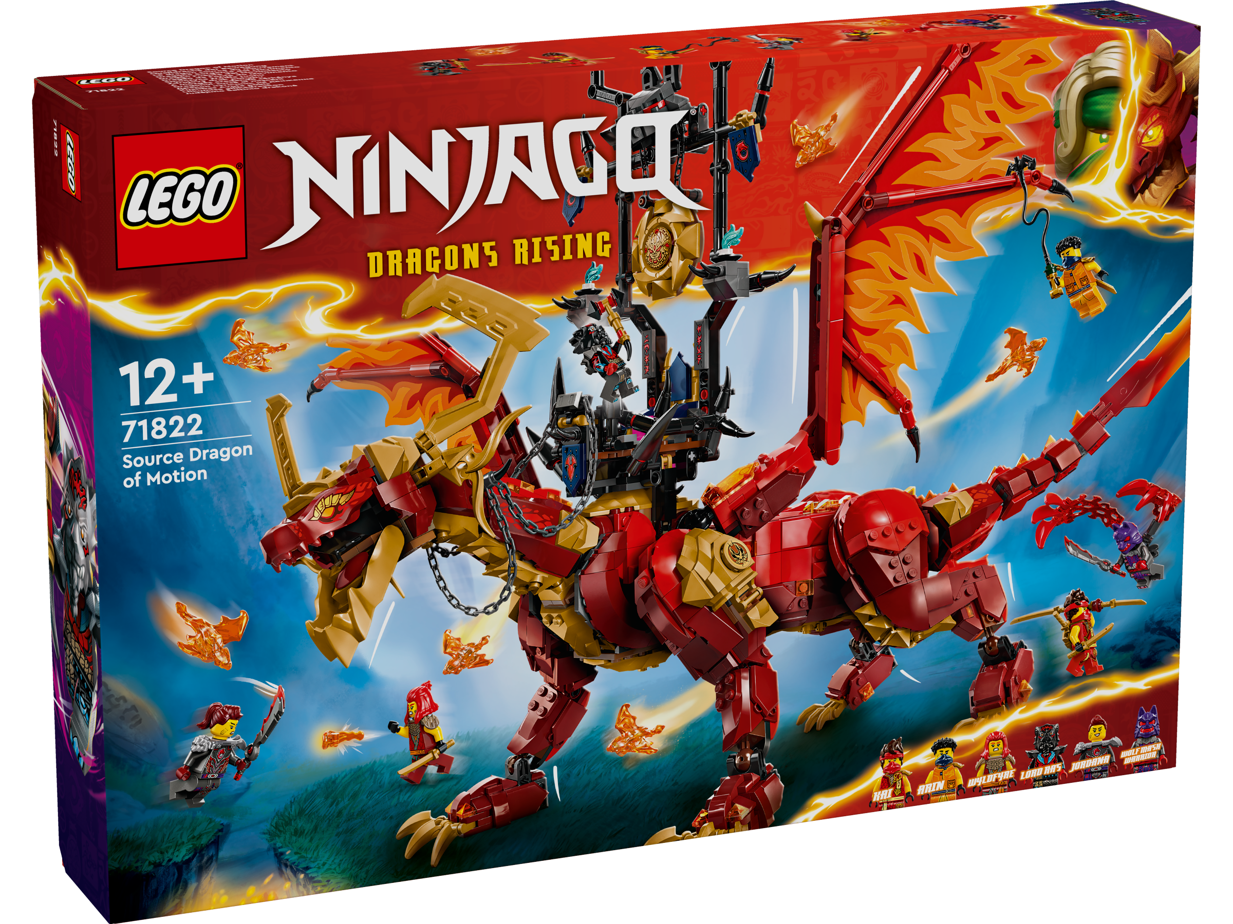 LEGO NINJAGO Quelldrache der Bewegung 71822