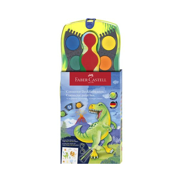 FABER CASTELL Farbkasten 12 Farben