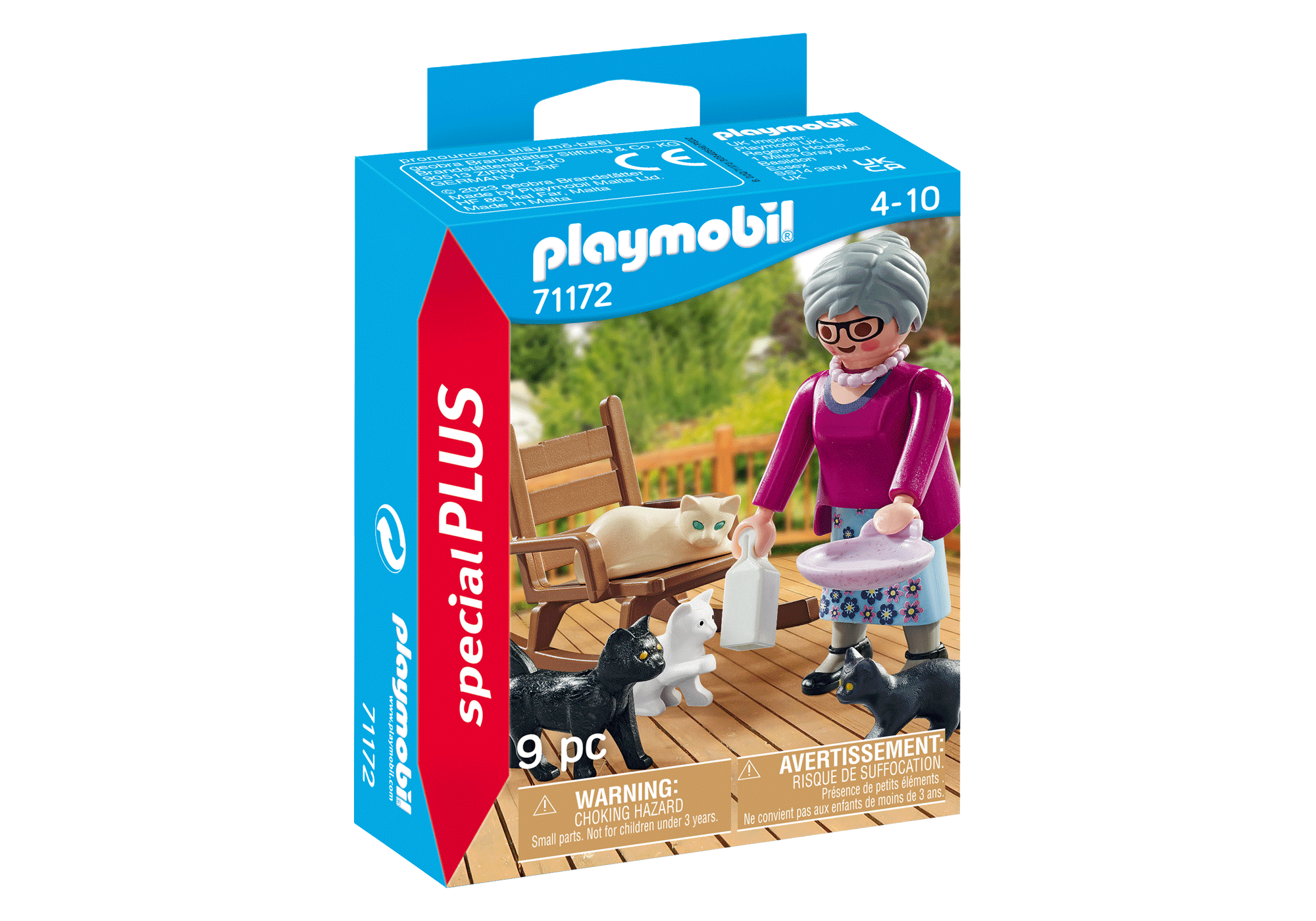 PLAYMOBIL Oma mit Katzen 71172