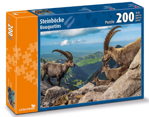 Puzzle Steinböcke 200 Teile