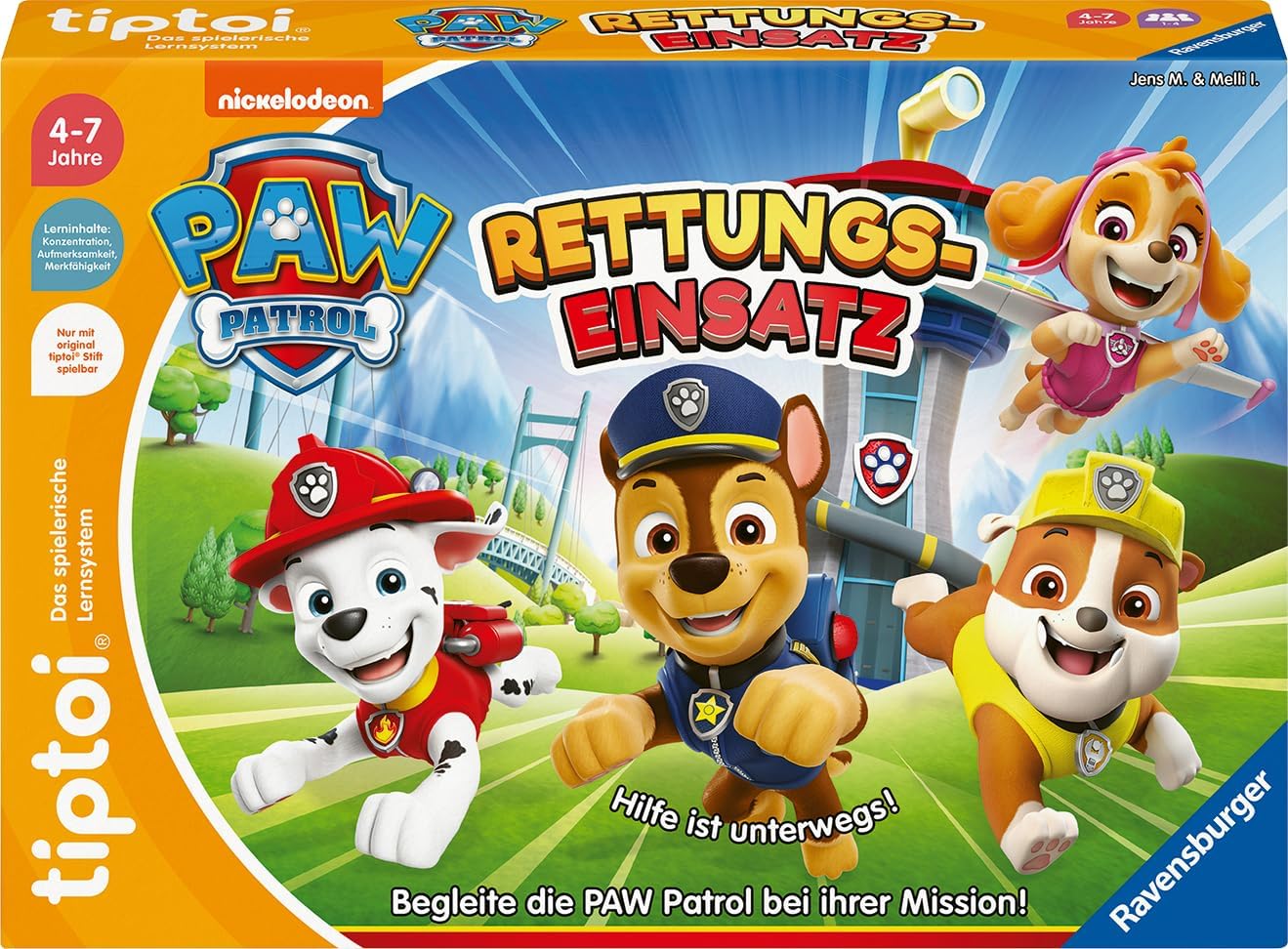 Tiptoi Paw Patrol Rettungseinsatz 00.202