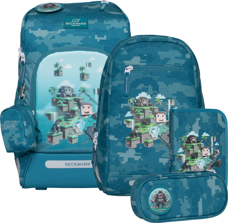 Beckmann Rucksack-Set Air FLX Jungle Game