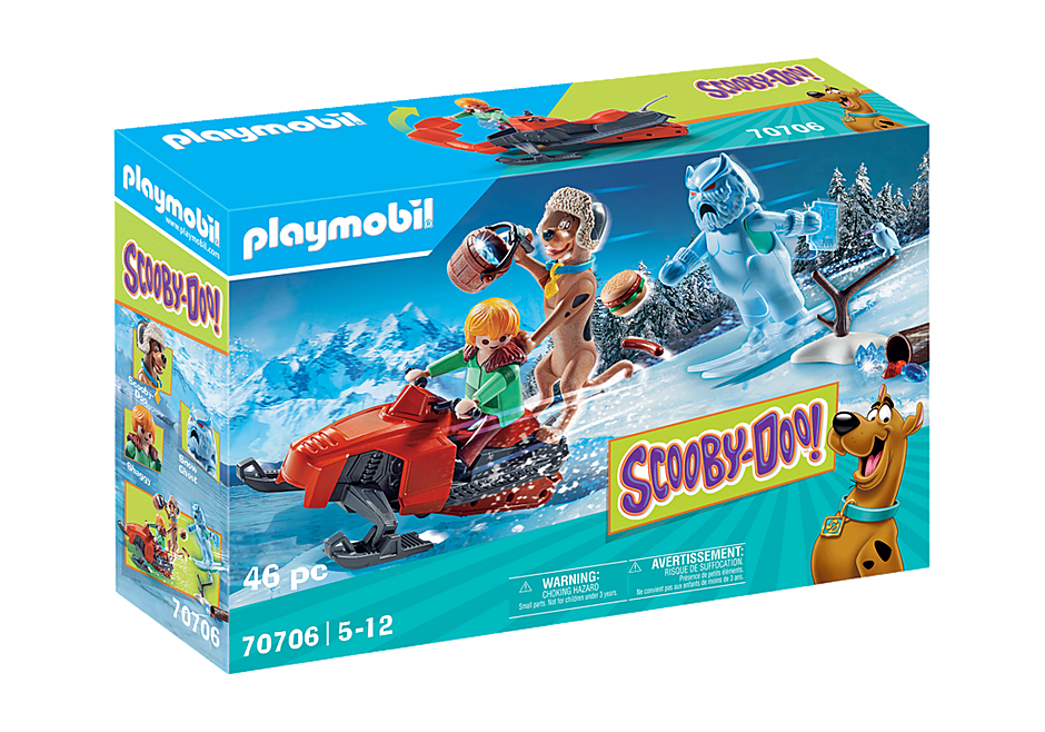 PLAYMOBIL SCOOBY-DOO! Abenteuer mit Snow Ghost 70706