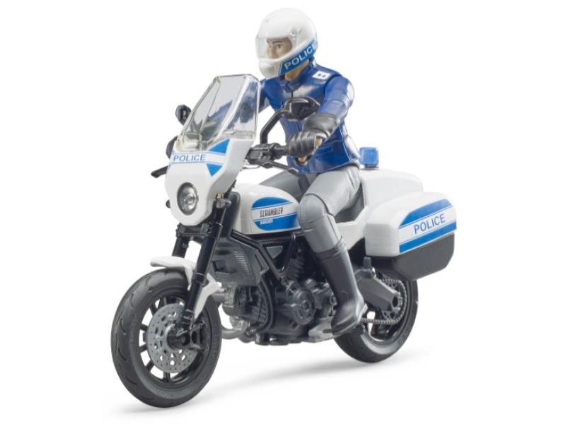 Bruder 62731 bworld Scrambler Ducati Polizeimotorrad