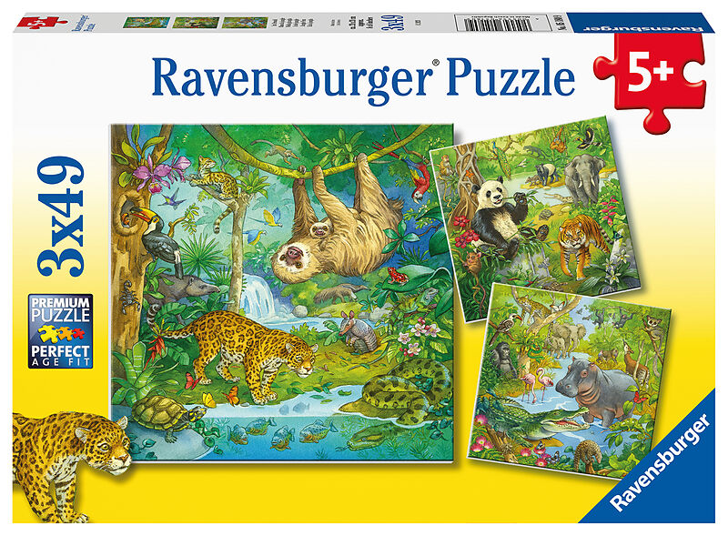 Puzzle Im Urwald 3x49 5.180