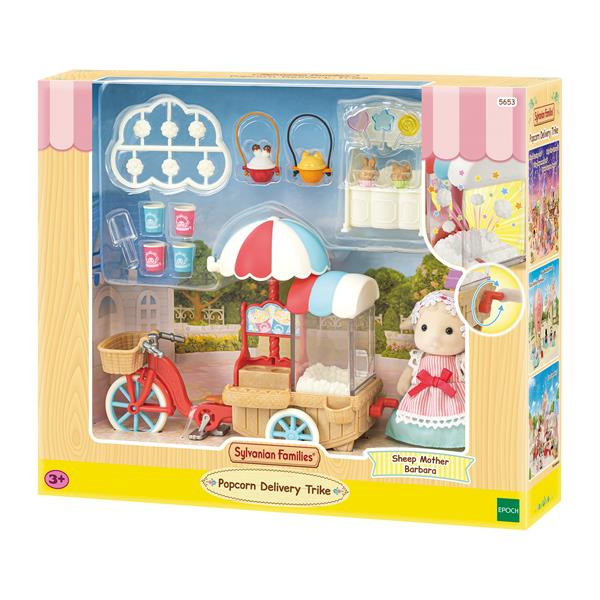 Sylvanian Families Popcorn Delivery Trike