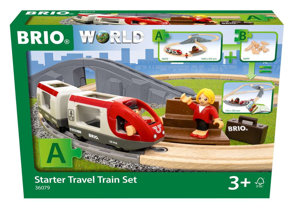 Brio Reisezug Starter Set 36079