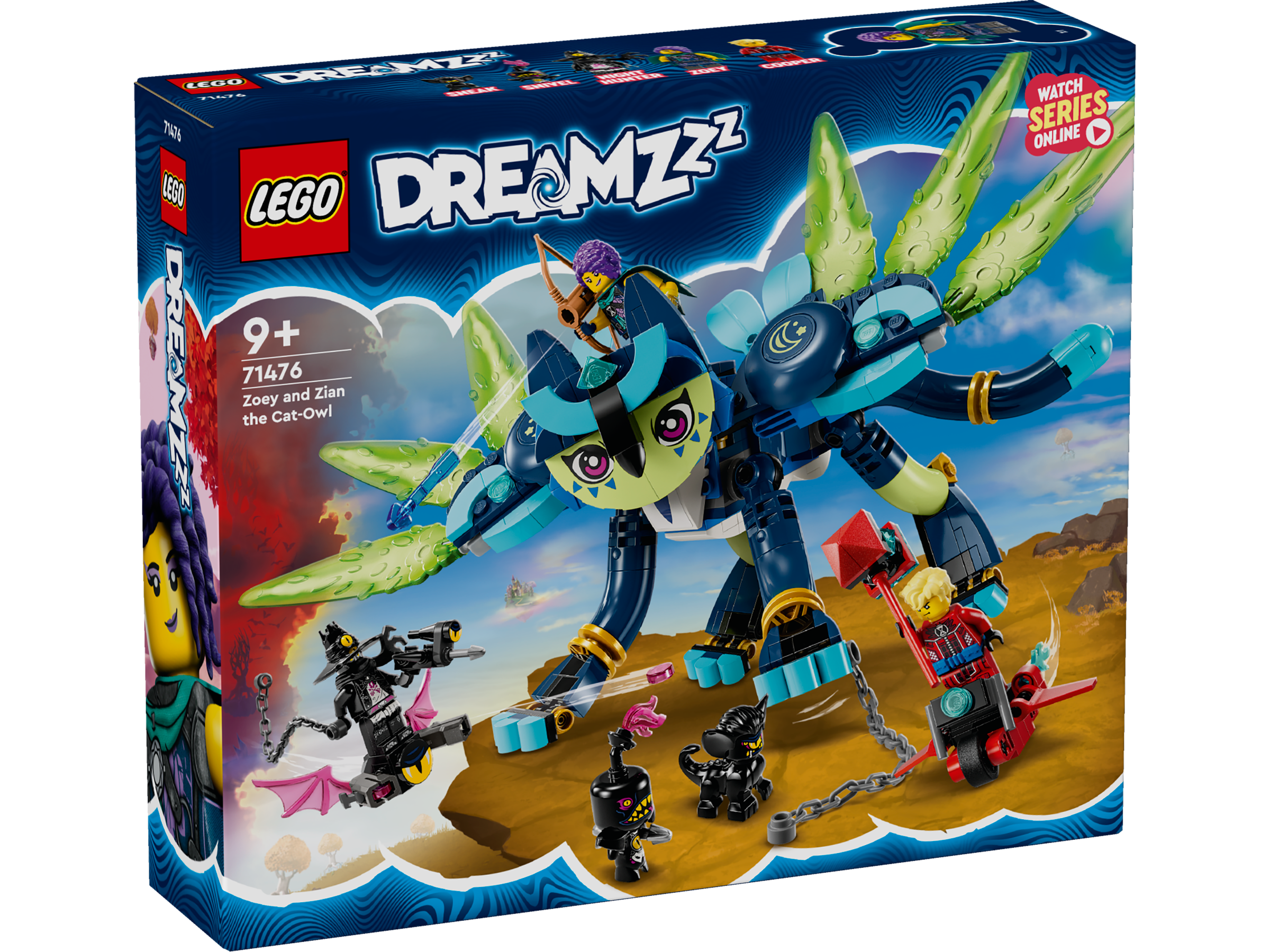 LEGO DREAMZzz Zoey und die Katzeneule Zian 71476