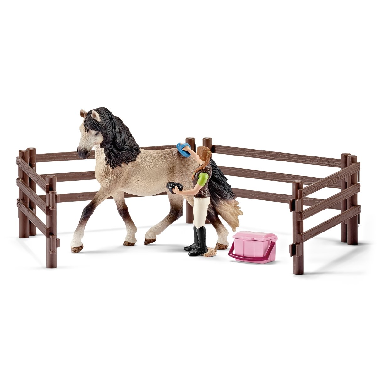 SCHLEICH Horse Club Pferdepflegeset Andalusier 42270