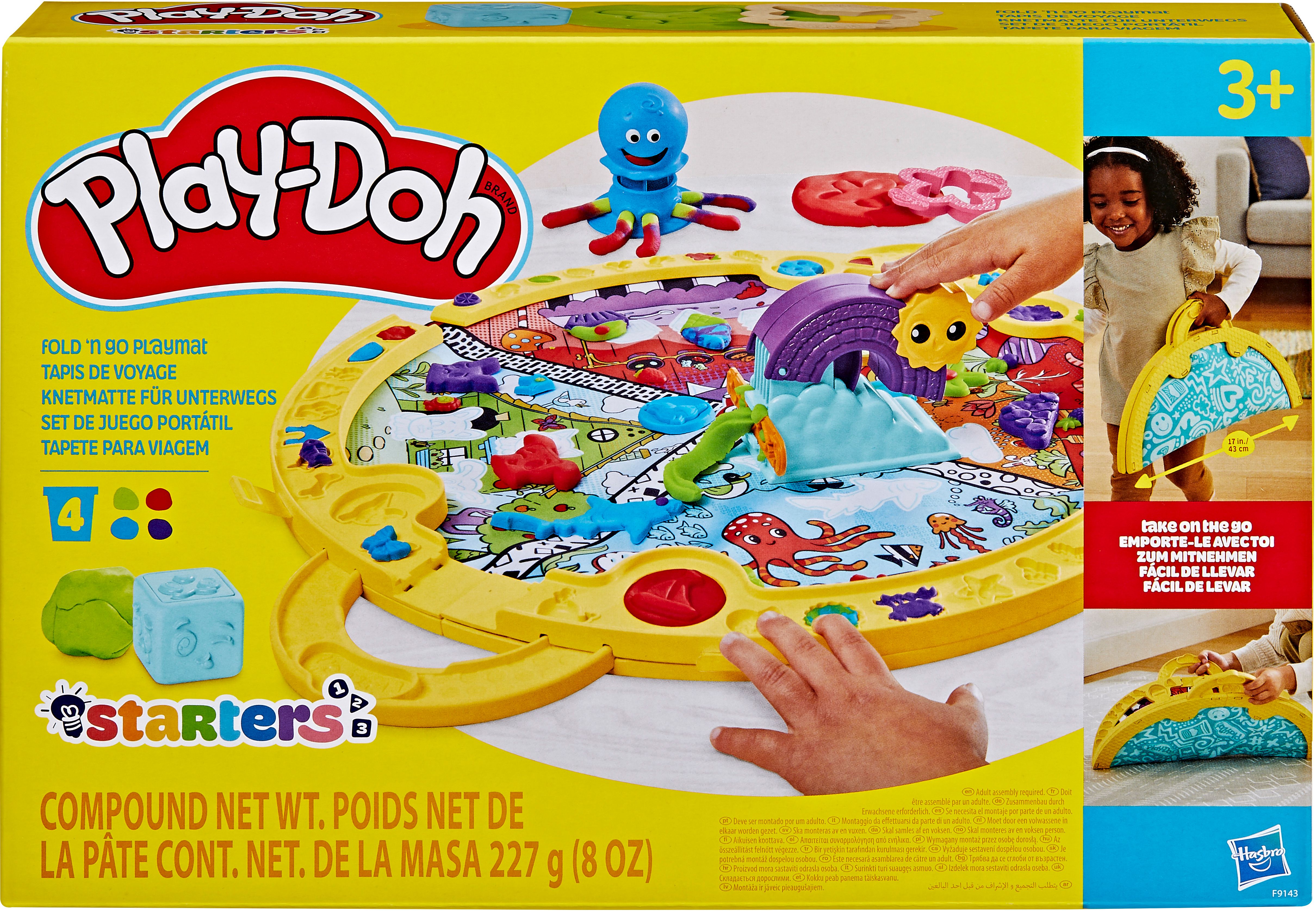 Play-Doh Knetmatte für unterwegs