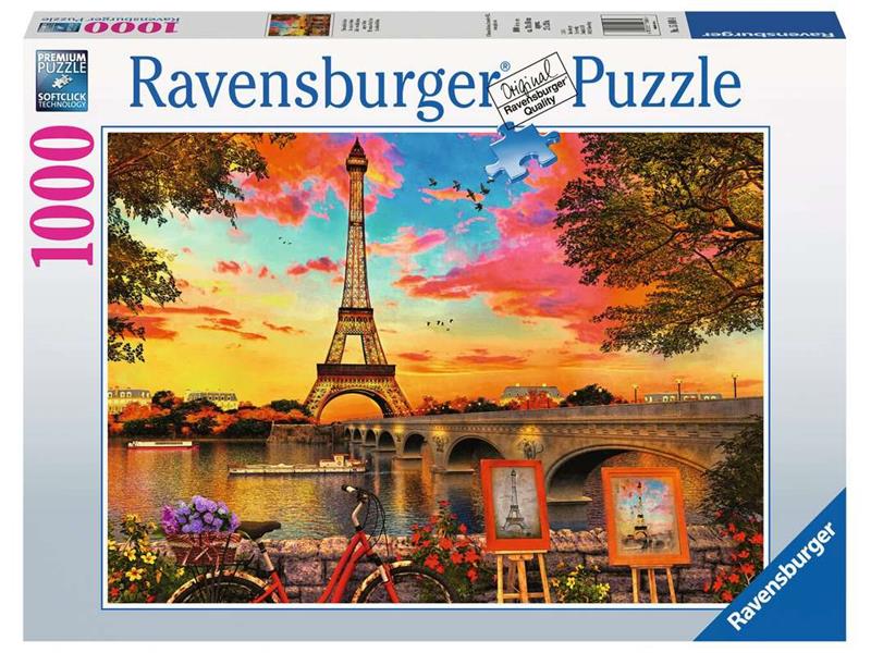 Puzzle 1000 Teile Abendstimmung in Paris 15.168