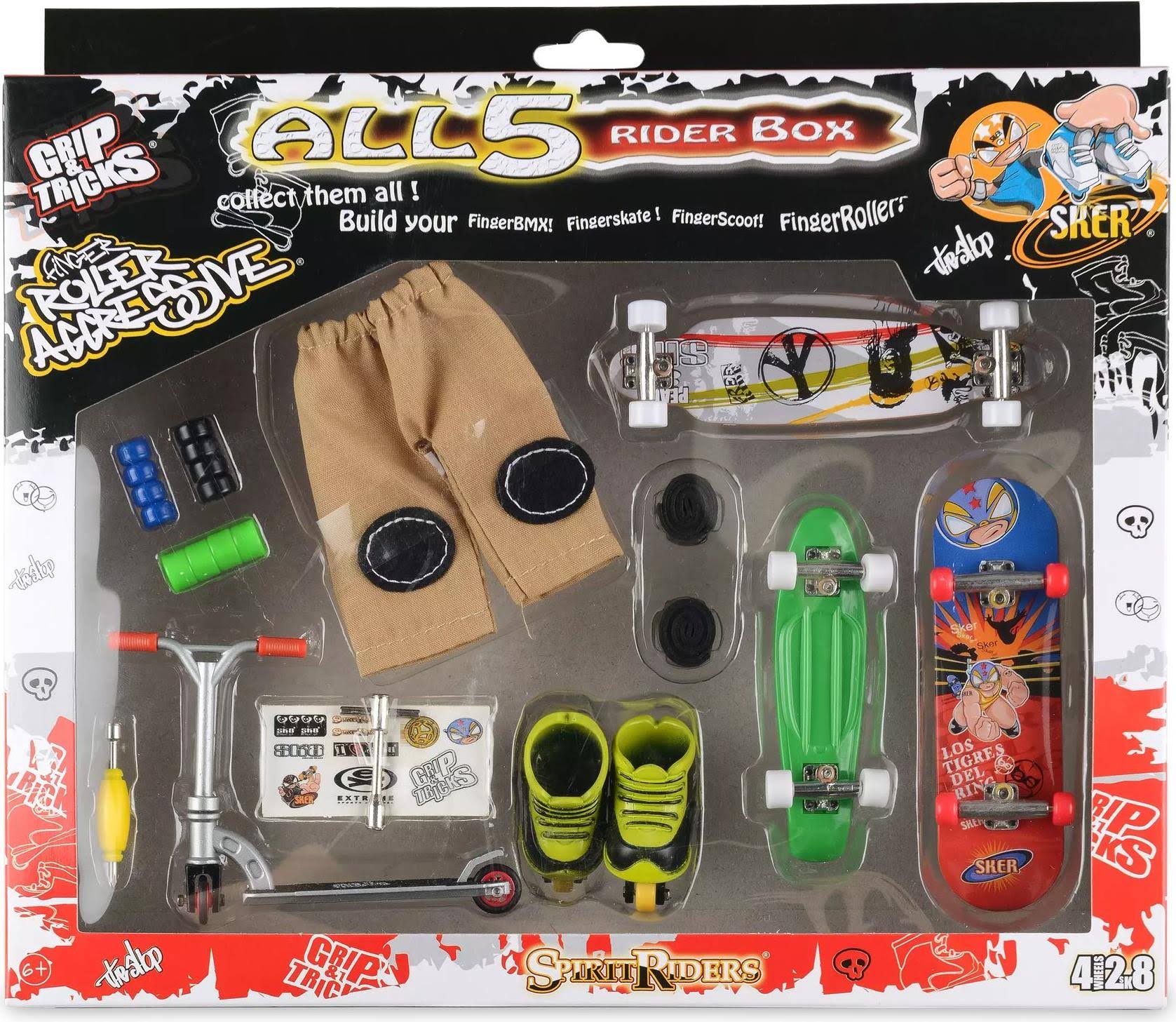 Grip & Tricks Riders Box Fingerboard