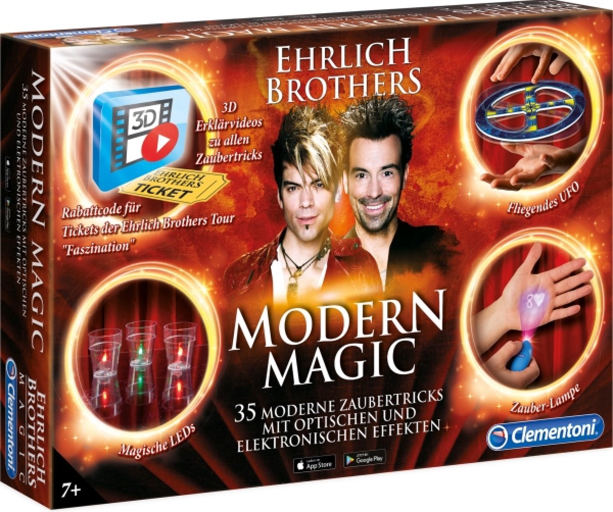 Clementoni Zauberkasten Ehrlich Brothers Modern Magic