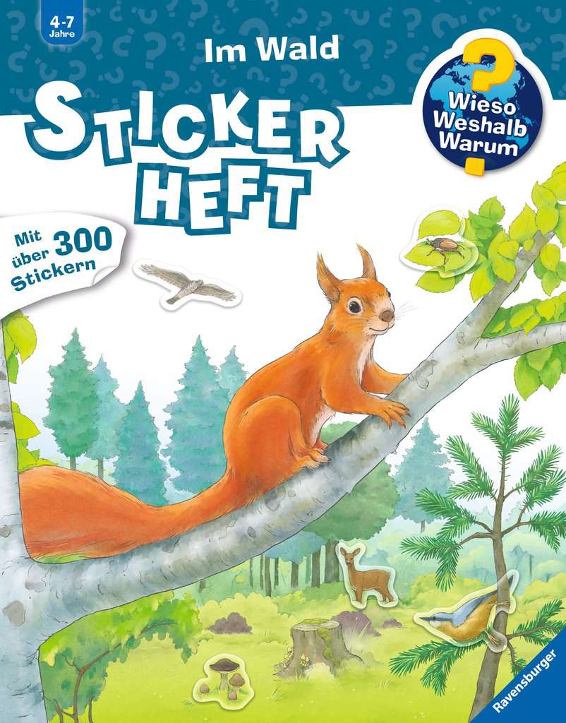 WWW Stickerheft: Wald 060.029