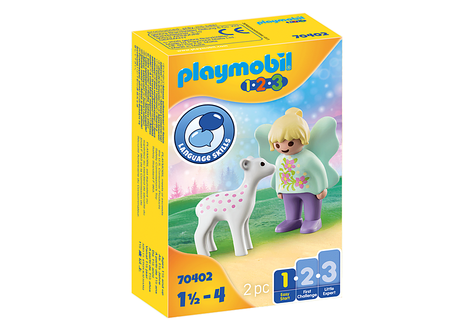 PLAYMOBIL  1 2 3 Feenfreundin mit Rehkitz 70402