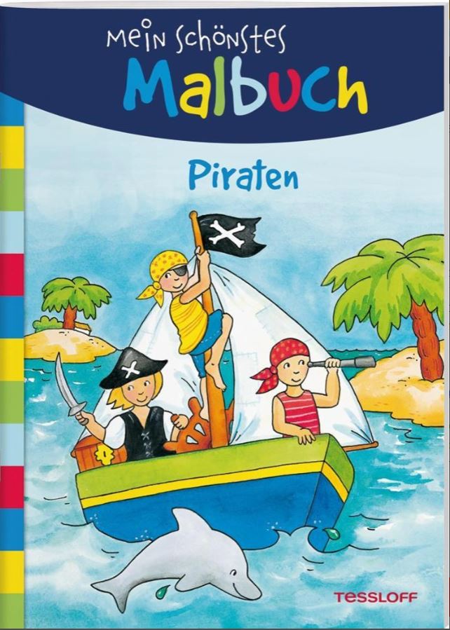 Mein schönstes Malbuch - Piraten