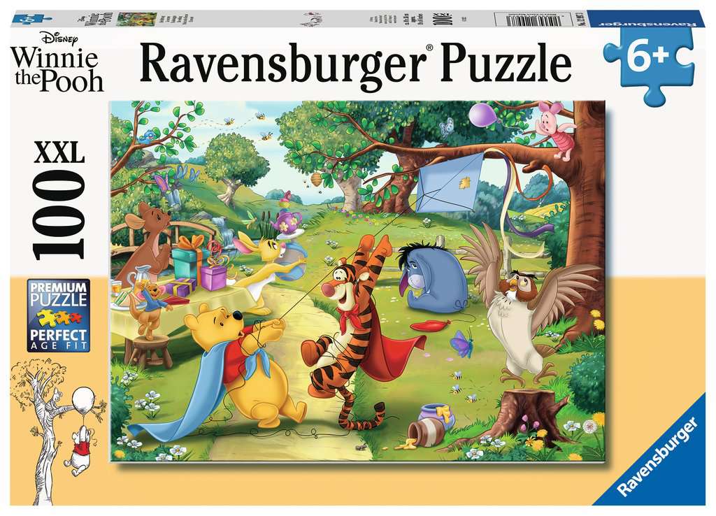 Puzzle 100 Teile Winnie Pooh Die Rettung 12.997