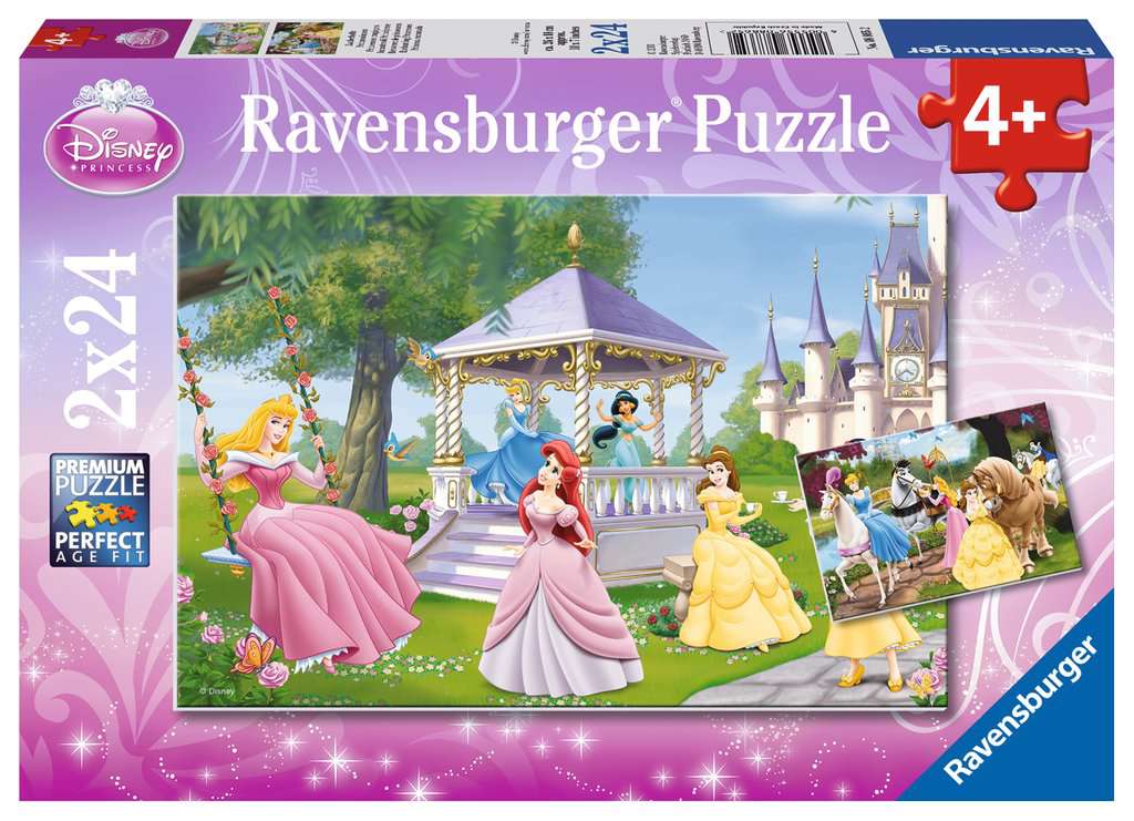 Puzzle Zauberhafte Prinzessinnen 2x24 Teile 08.865