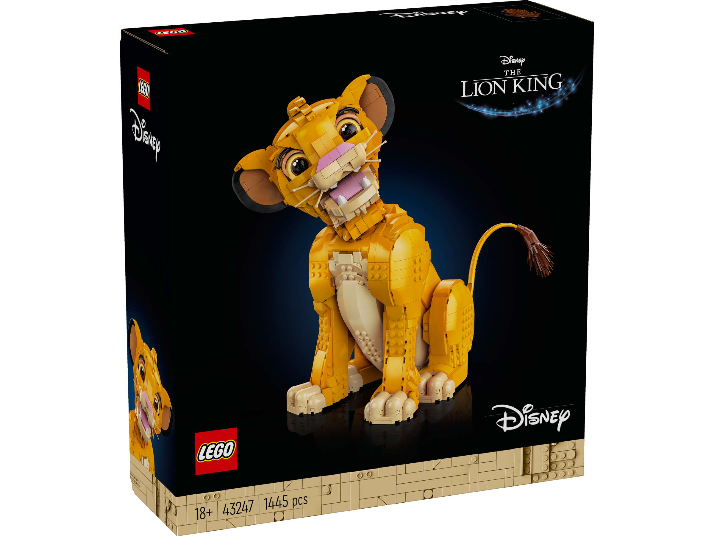 LEGO Disney Simba, der junge König der Löwen 43247