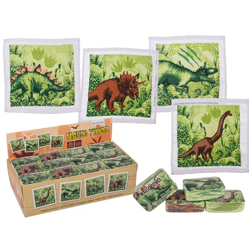 Magisches Handtuch Dinosaurier