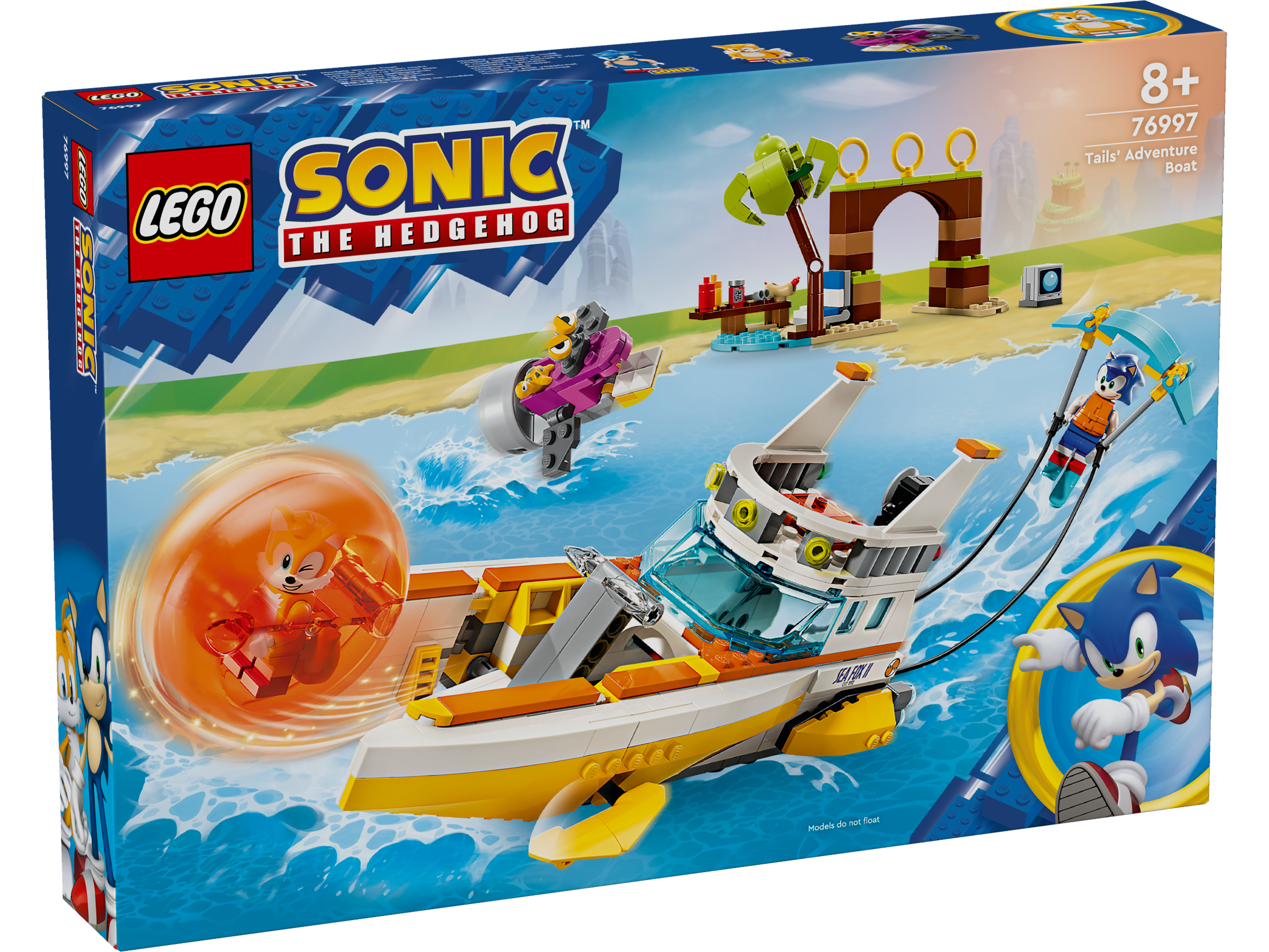 LEGO Sonic the Hedgehog™ Tail's Abenteuerboot 76997