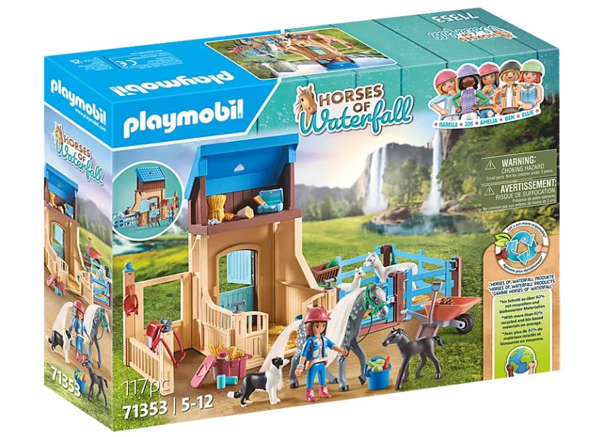 PLAYMOBIL Amelia & Whisper mit Pferdebox 71353