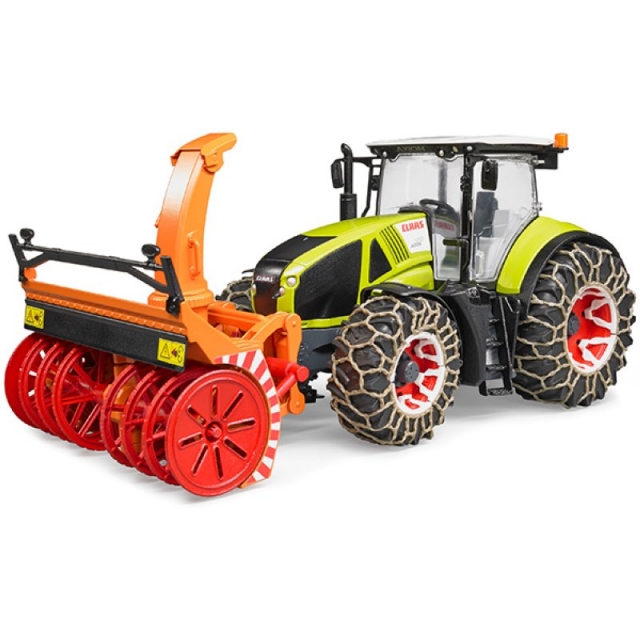 Bruder 03017 Claas Axion 950 mit Schneeketten