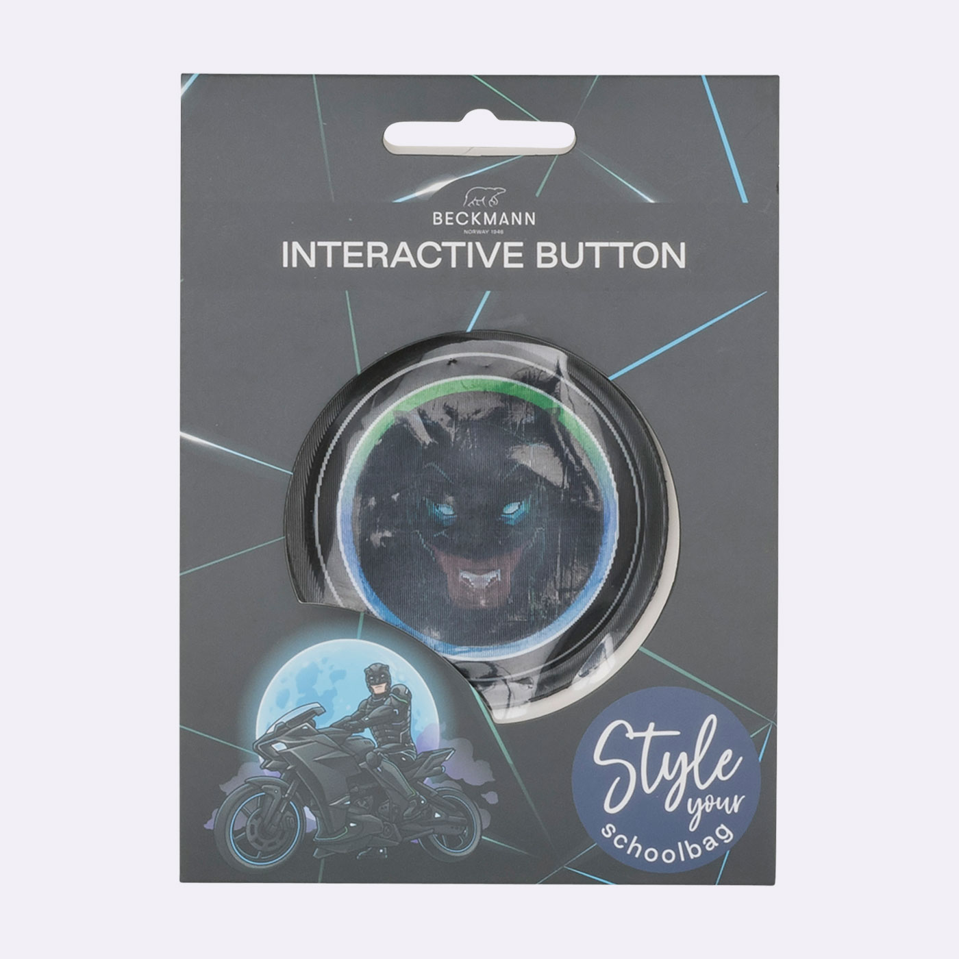 Beckmann Button Panther 3D